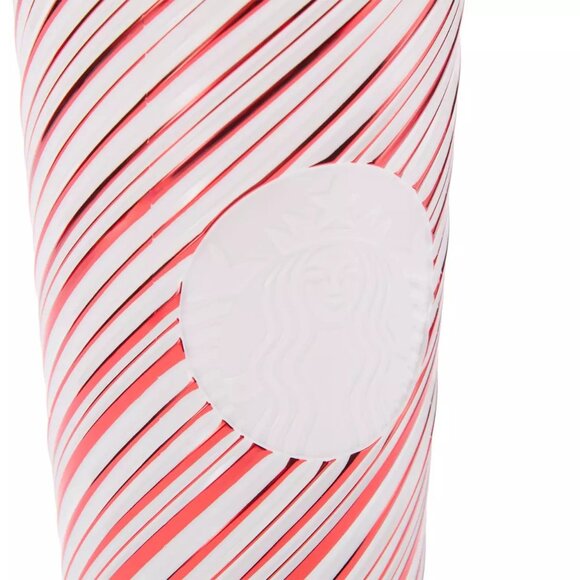 NIB Starbucks x Disney Parks 2025 Peppermint Swirl 24oz Tumbler with Straw - Picture 12 of 12